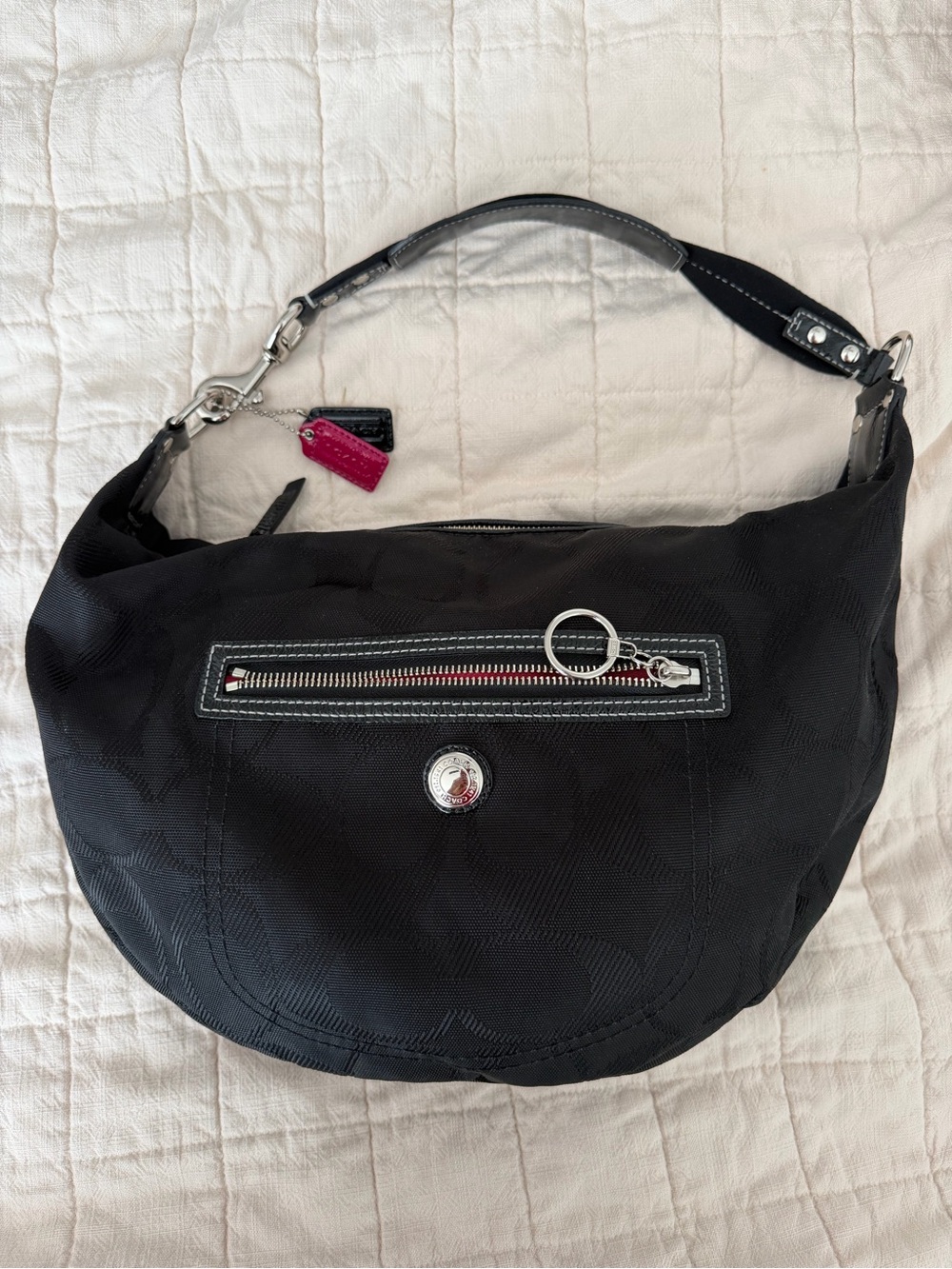Coach Daisy Jacquard Y2K Shoulder Bag F14873